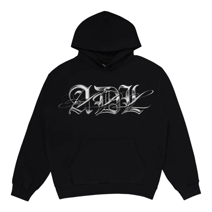 Yeat Tour Merch - ADL Chrome Logo Hoodie