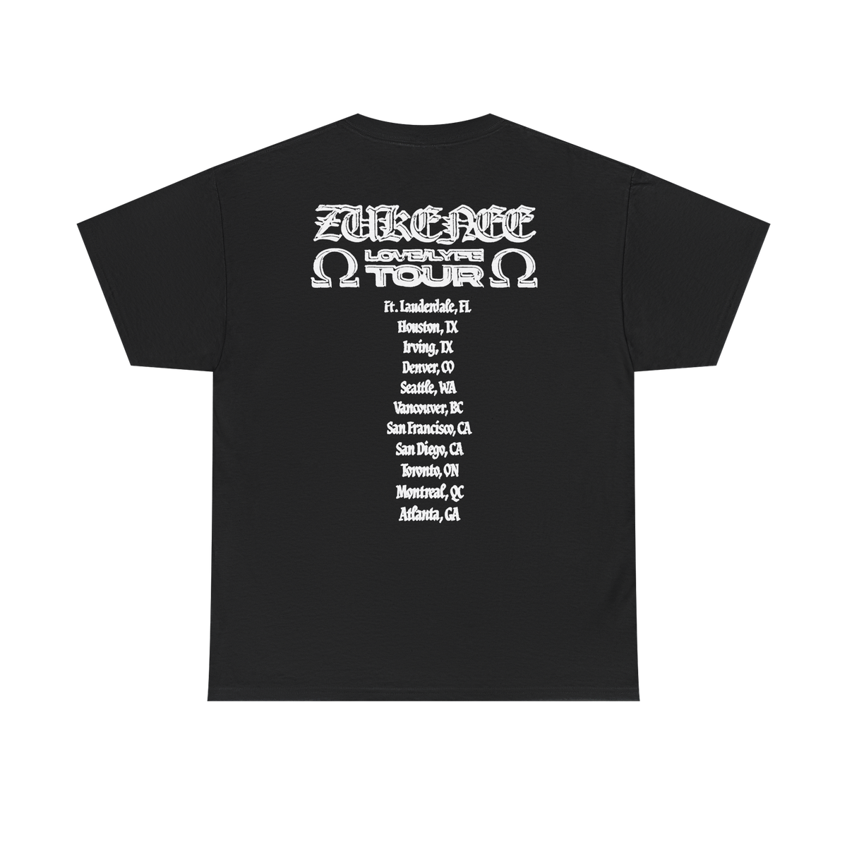 Yeat Tour Merch – Love/Lyfe Zukenee Tee